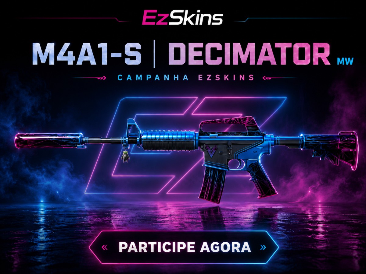 M4A1-s Decimator / Rapidinha 15 Cotas! FLOAT 0.07 😱