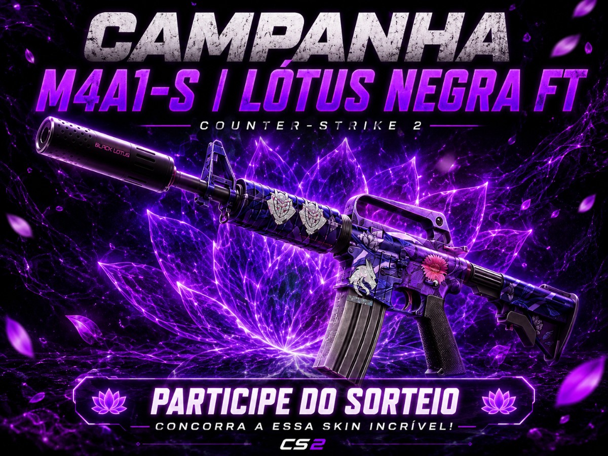 M4A1-S Lótus Negra FT