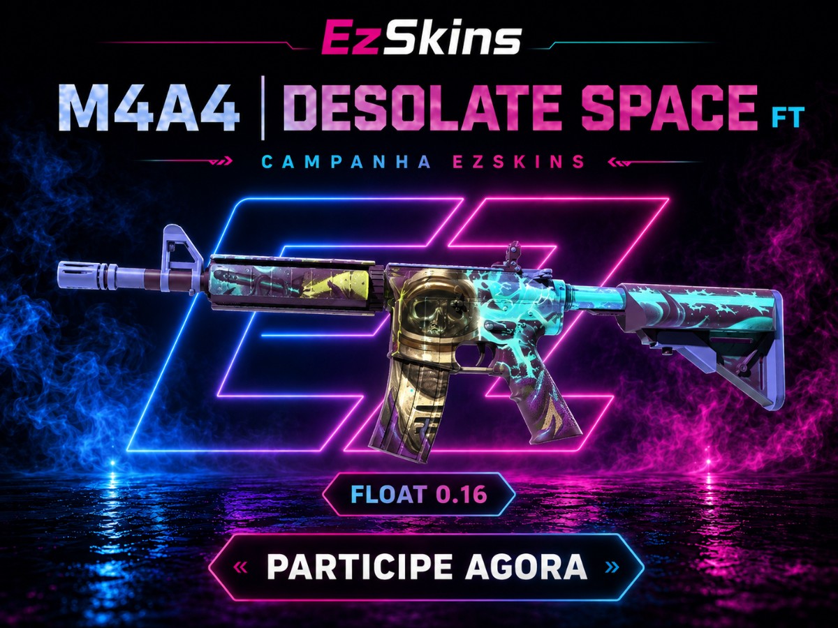 M4A4 | Desolate Space FT - Float 0.16